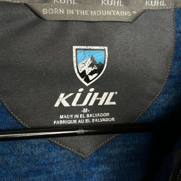 Kuhl 1/4 Zip Mens Sweater Medium - Picture 5 of 5